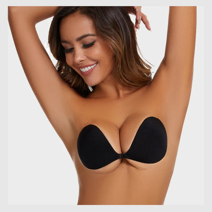 VelvaLift™-Soutien-gorge push-up invisible adhésif à fermeture frontale