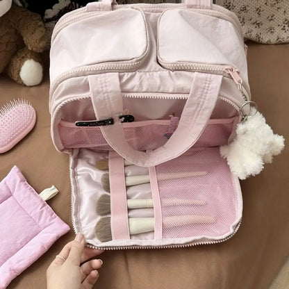 Voyagia™ – Trousse de Toilette 4-en-1 Ultra Pratique et Compacte