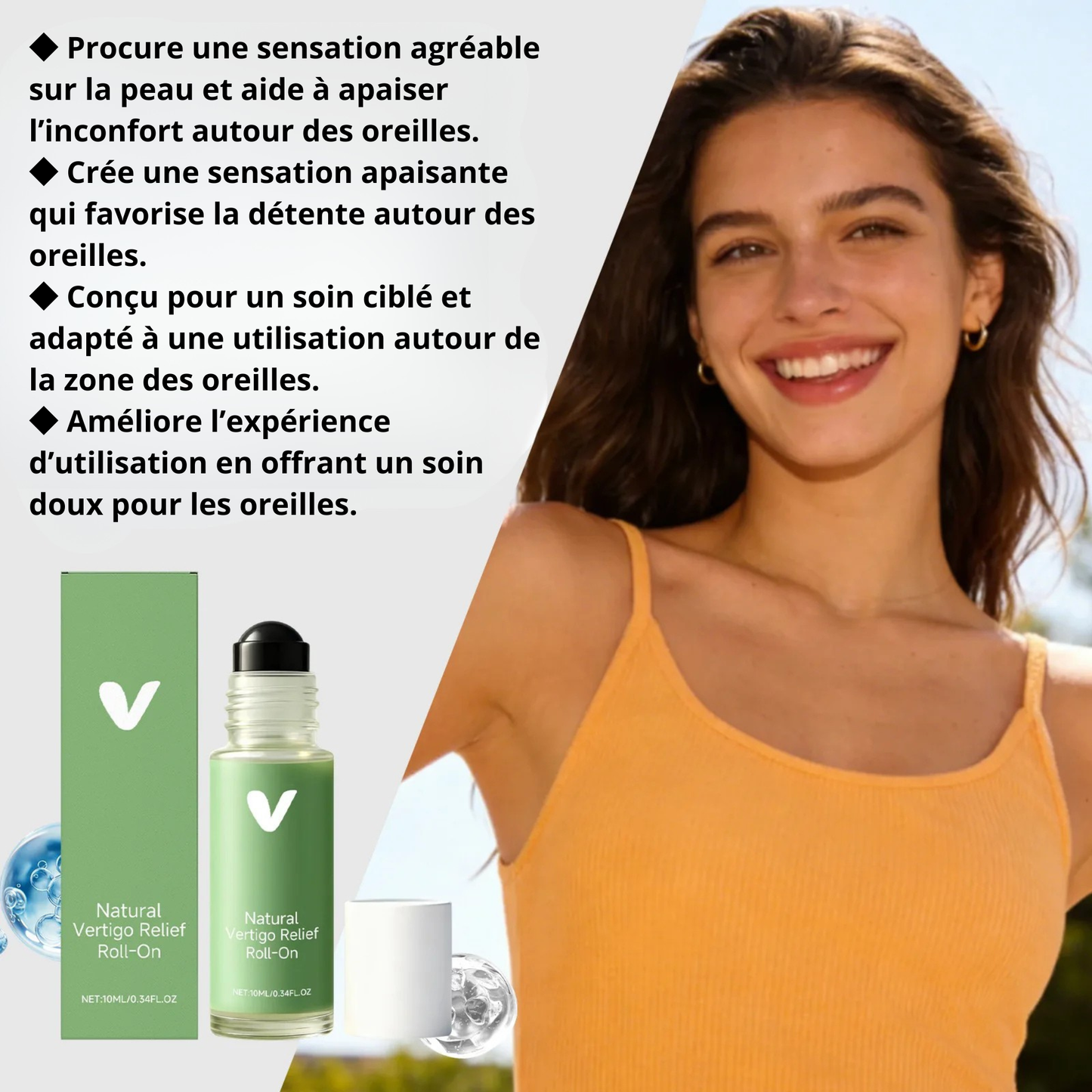 Roll‑on Équilibre Aplomb™ – Huiles essentielles apaisantes