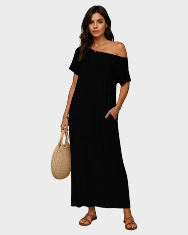 Maelisse™ — La robe maxi élégante qui se porte comme une tenue détente