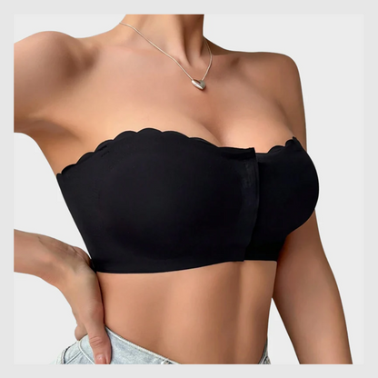 Bralette Femme Confortable, Respirante et Agrafes Frontales