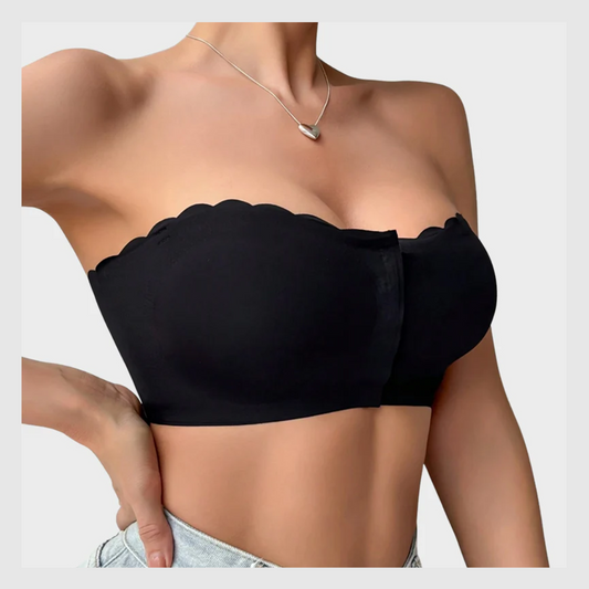Bralette Femme Confortable, Respirante et Agrafes Frontales