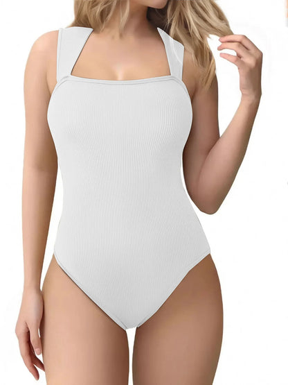 Débardeur sans manches gainant pour ventre plat – body intégral