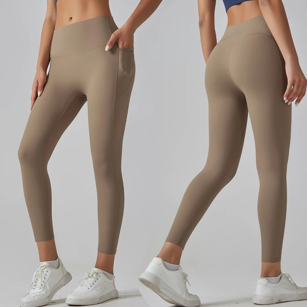 Sculptia™ – Leggings Gainants Ultra-Confort avec Poches.