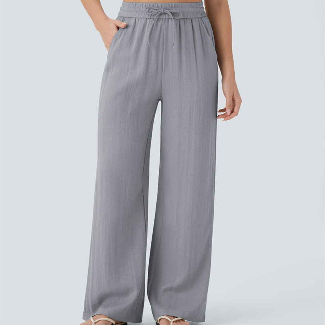 Pantalon Nuage — Léger, Respirant & Ultra-Confortable | Coupe Fluide Taille Élastique