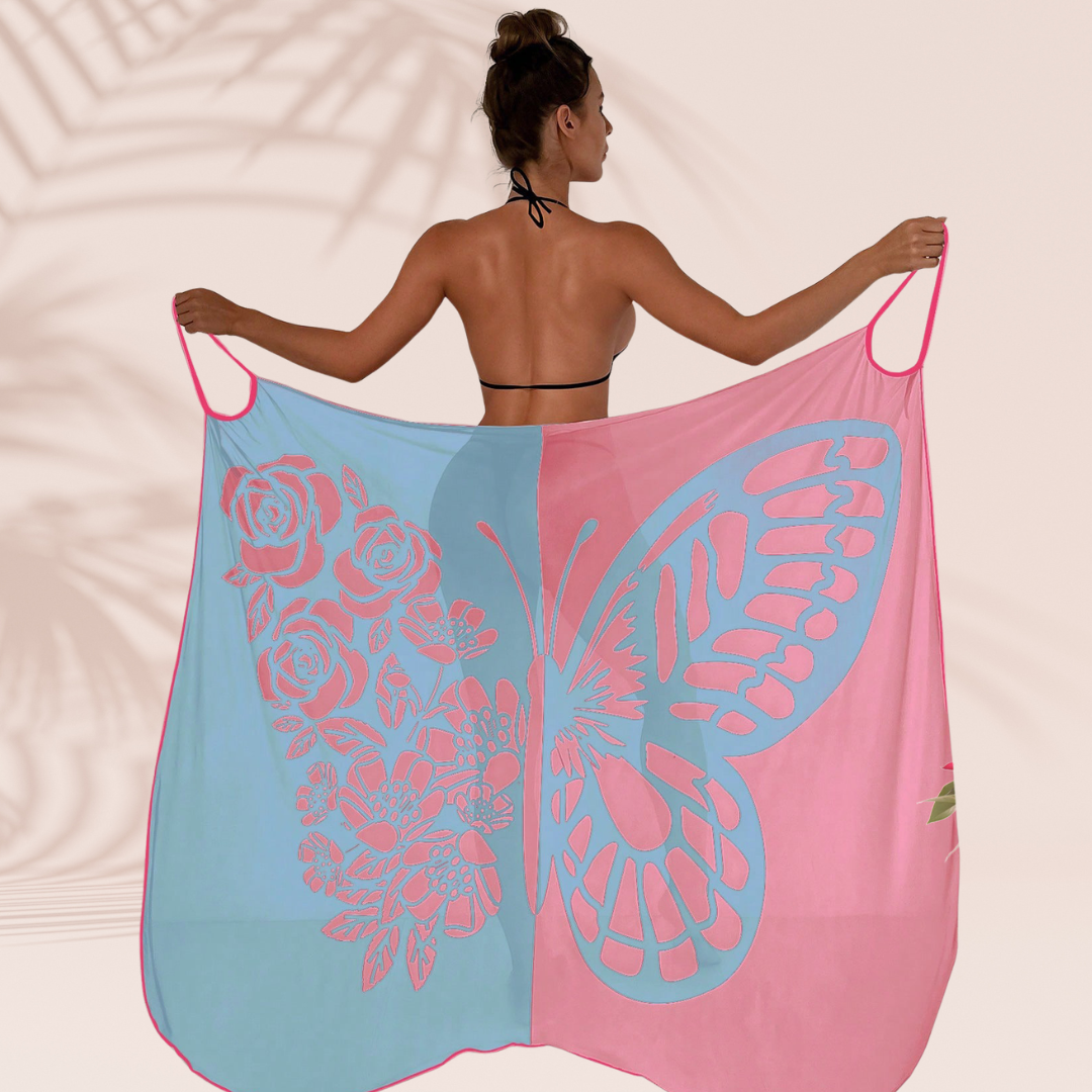 Voltive™ - Robe-Foulard Papillon | Légère, Élégante & Multi-styles
