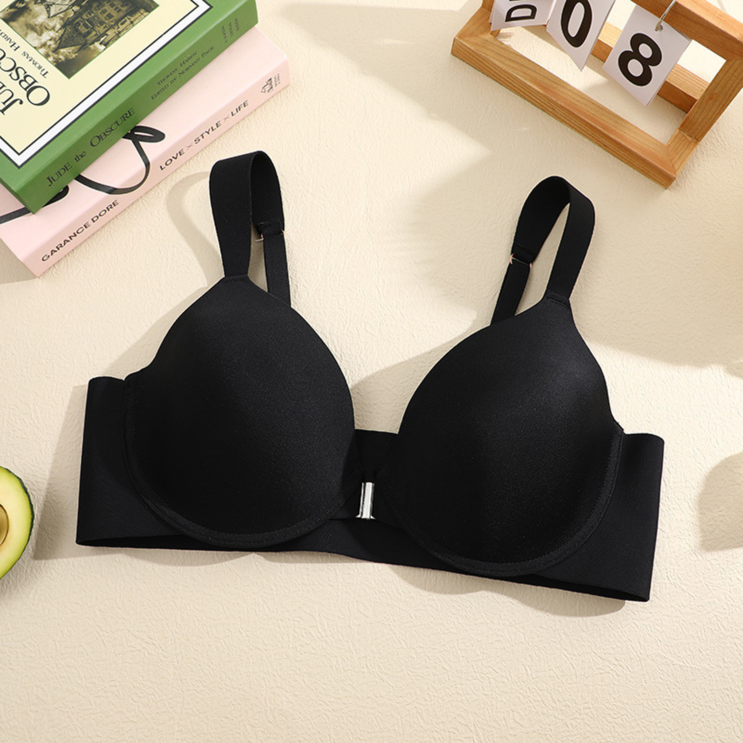 Soutien-gorge DouxLift™ à fermeture frontale — Confort tout-jour.