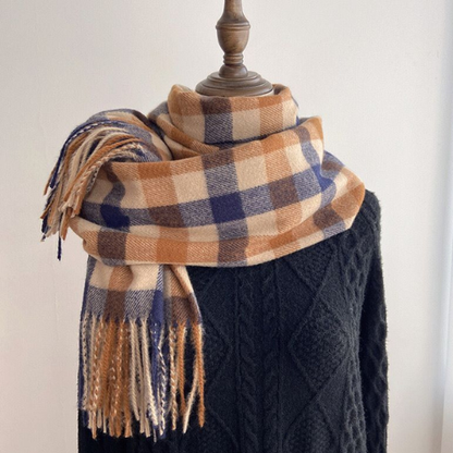 Célestia™ – Écharpe Cachemire Chic & Chaleur Absolue.