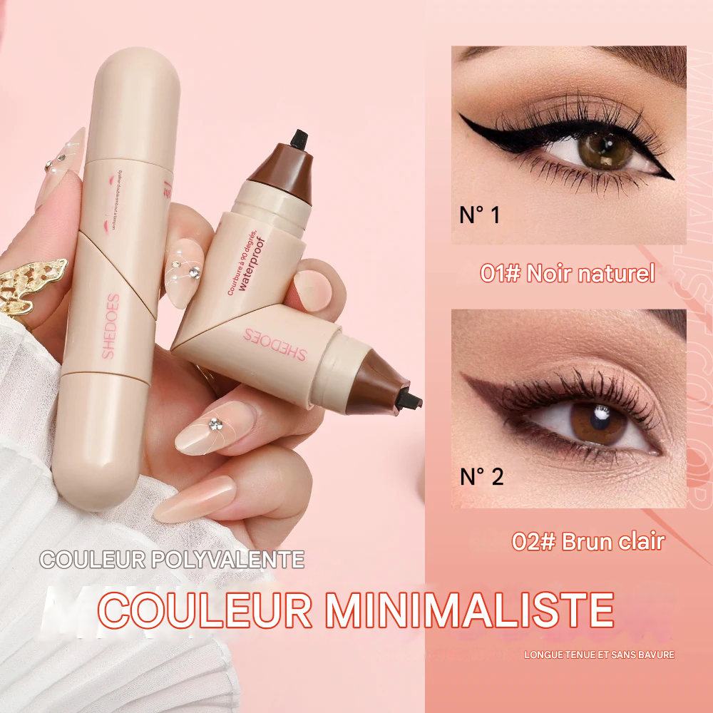 LinerFlip™ — Le Tampon Eyeliner Waterproof pour des Wings Parfaits en 5s