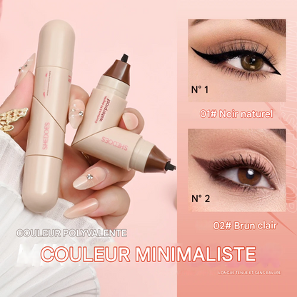 LinerFlip™ — Le Tampon Eyeliner Waterproof pour des Wings Parfaits en 5s
