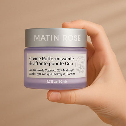 Luméa™ – Crème Raffermissante Délicate pour le Cou & Décolleté