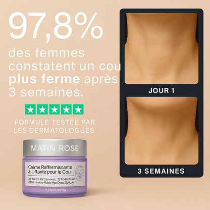 Luméa™ – Crème Raffermissante Délicate pour le Cou & Décolleté