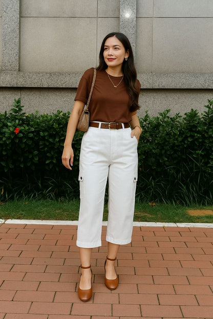 Pantalon Cargo d’Été – L’équilibre parfait entre style et décontraction