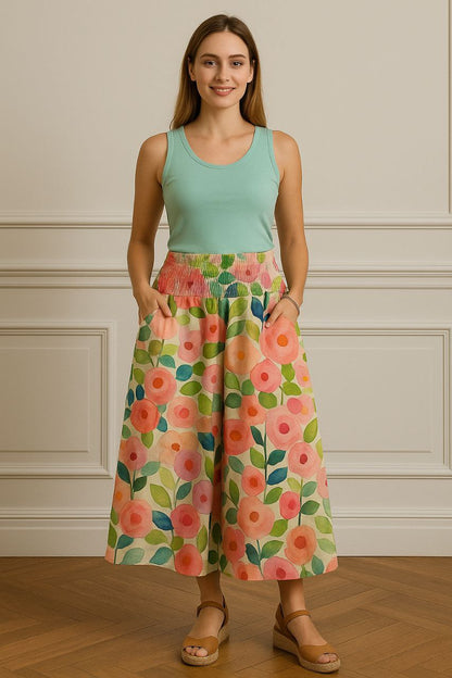 Lunavia™ –Pantalon jupe-culotte ultra confortable