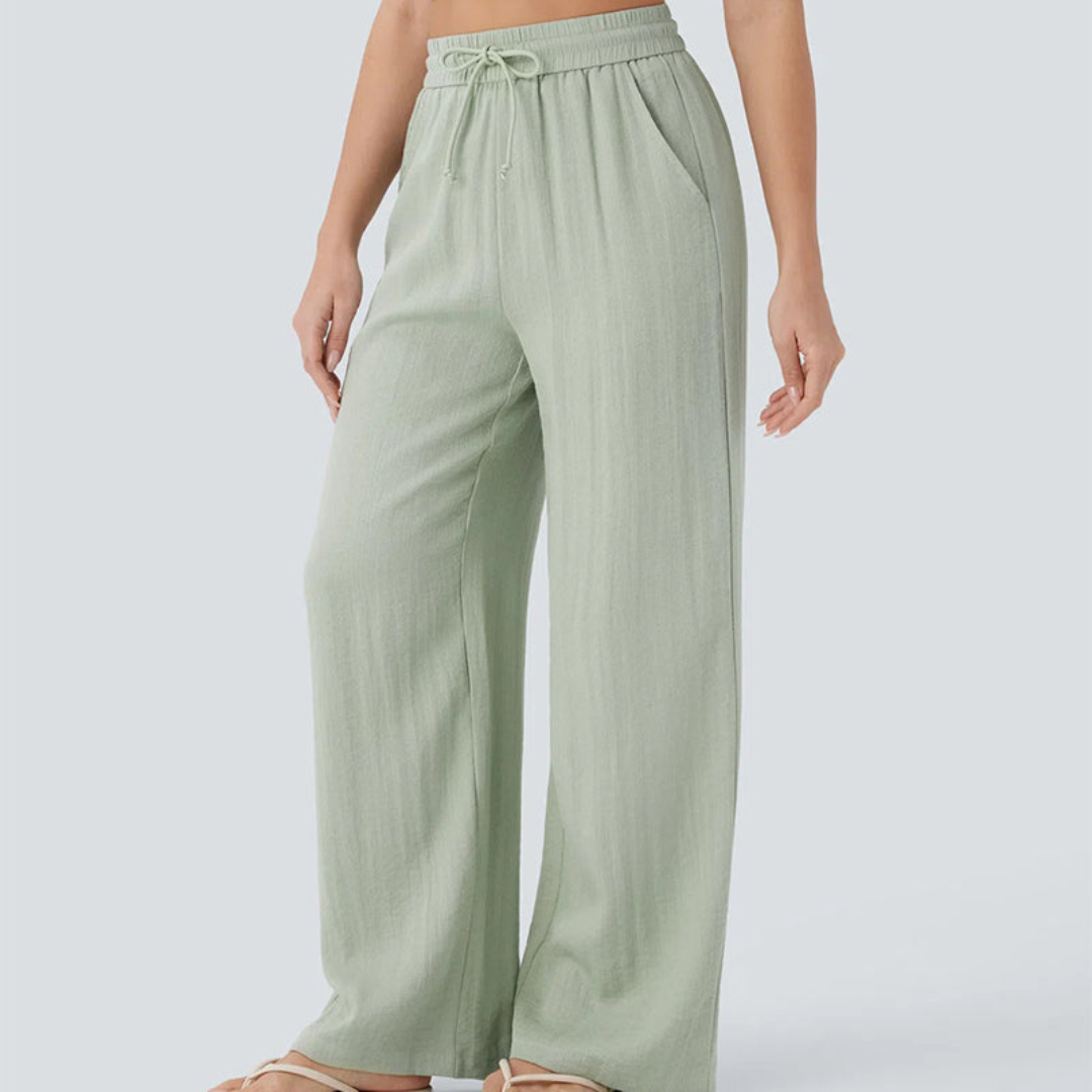 Pantalon Nuage — Léger, Respirant & Ultra-Confortable | Coupe Fluide Taille Élastique