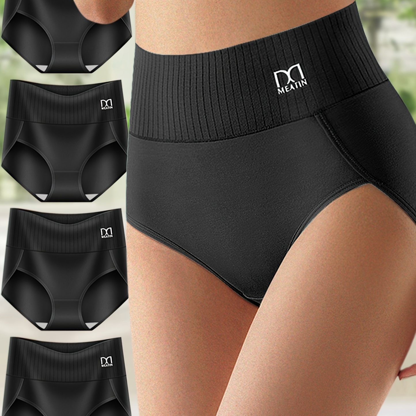 Culotte Gainante Taille Haute LUMIVA — Protection Discrète Toute la Journée.
