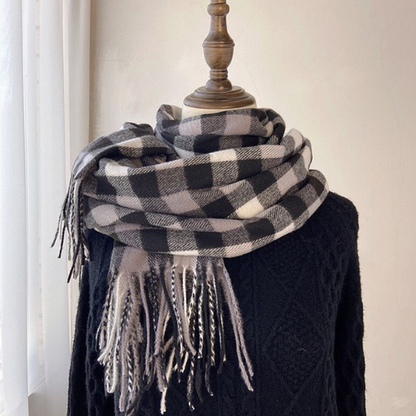 Célestia™ – Écharpe Cachemire Chic & Chaleur Absolue.