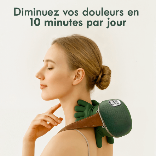 RelaxPro™ 4D | Masseur Cervical Intelligent — Soulagement Garanti.