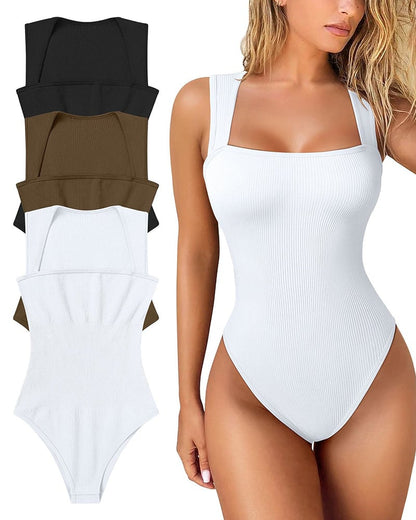 Débardeur sans manches gainant pour ventre plat – body intégral