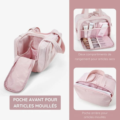 Voyagia™ – Trousse de Toilette 4-en-1 Ultra Pratique et Compacte