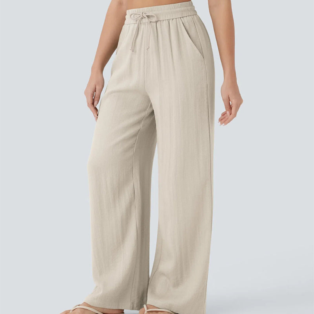Pantalon Nuage — Léger, Respirant & Ultra-Confortable | Coupe Fluide Taille Élastique