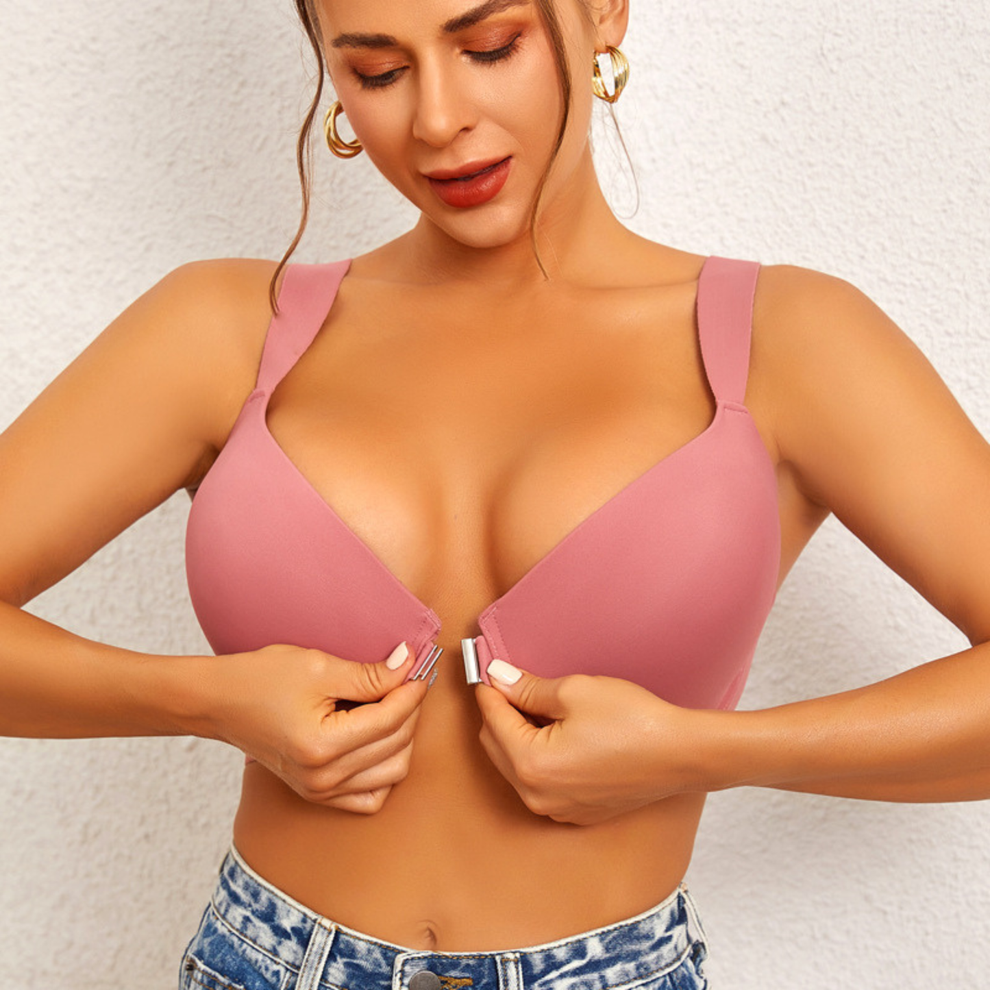 Soutien-gorge DouxLift™ à fermeture frontale — Confort tout-jour.