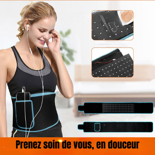 LumiRelief – Ceinture de Bien-Être à Lumière Douce