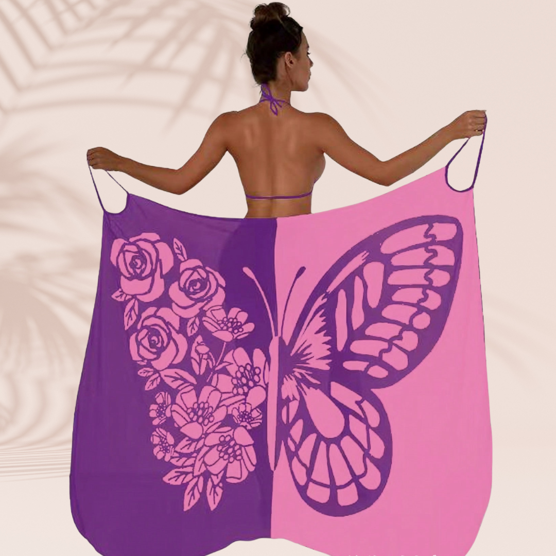 Voltive™ - Robe-Foulard Papillon | Légère, Élégante & Multi-styles