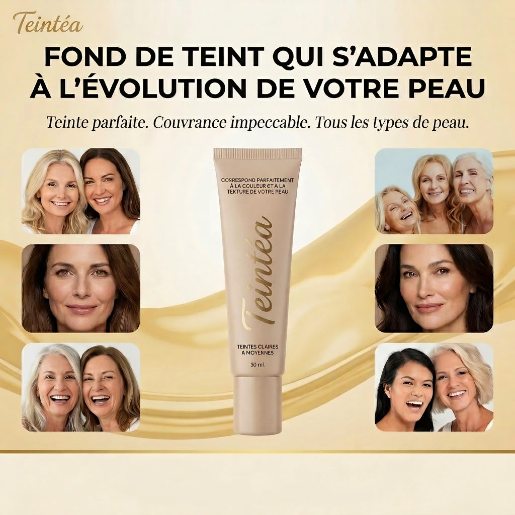 Teintéa™ – Fond de Teint Intelligent Adaptatif