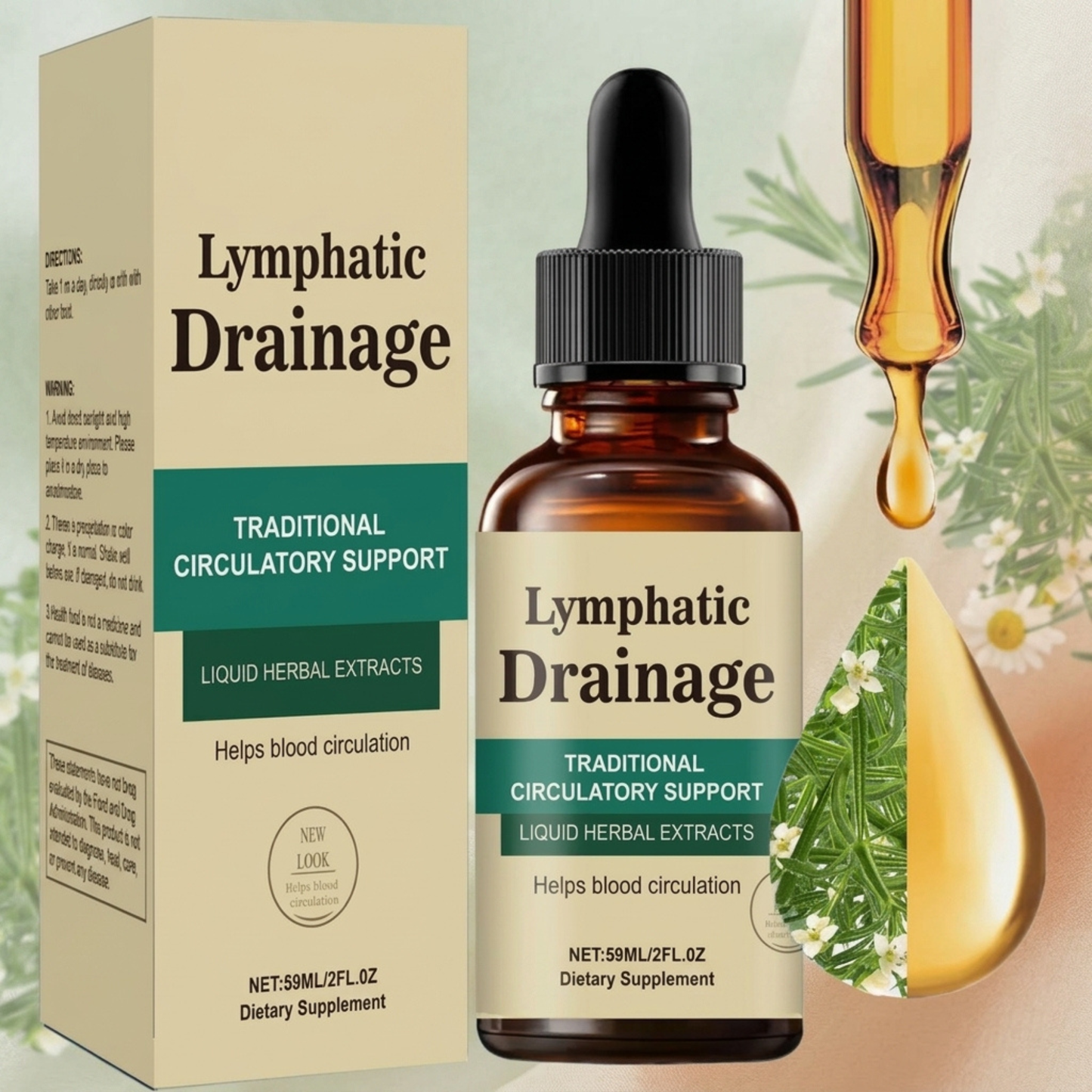 Élixir Drainant Lymphatique — Se Réveiller Légère Dès 7 Jours.