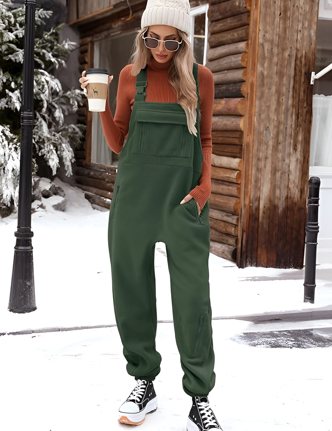 TeddyWarm™-Salopette Molletonnée Ultra-Confortable