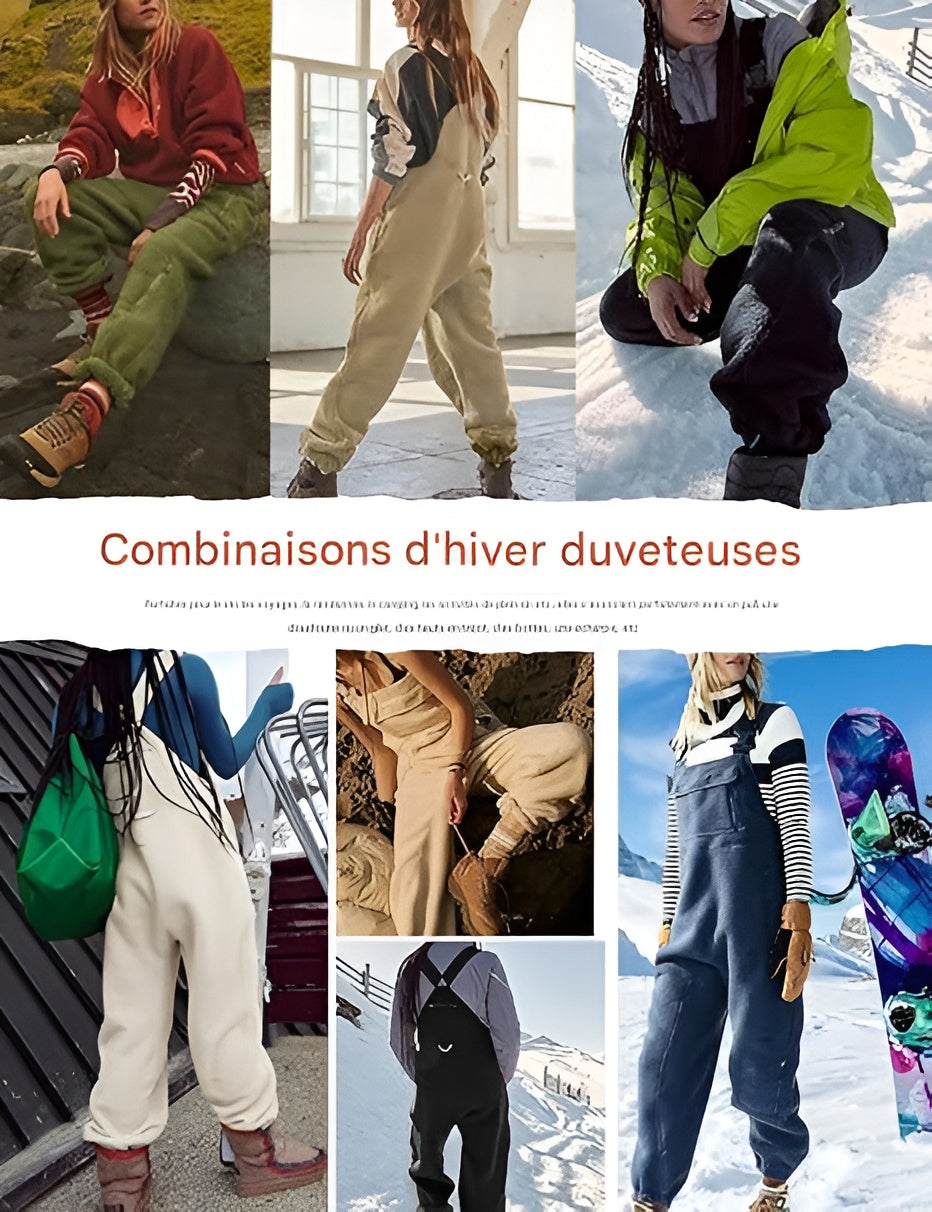 TeddyWarm™-Salopette Molletonnée Ultra-Confortable