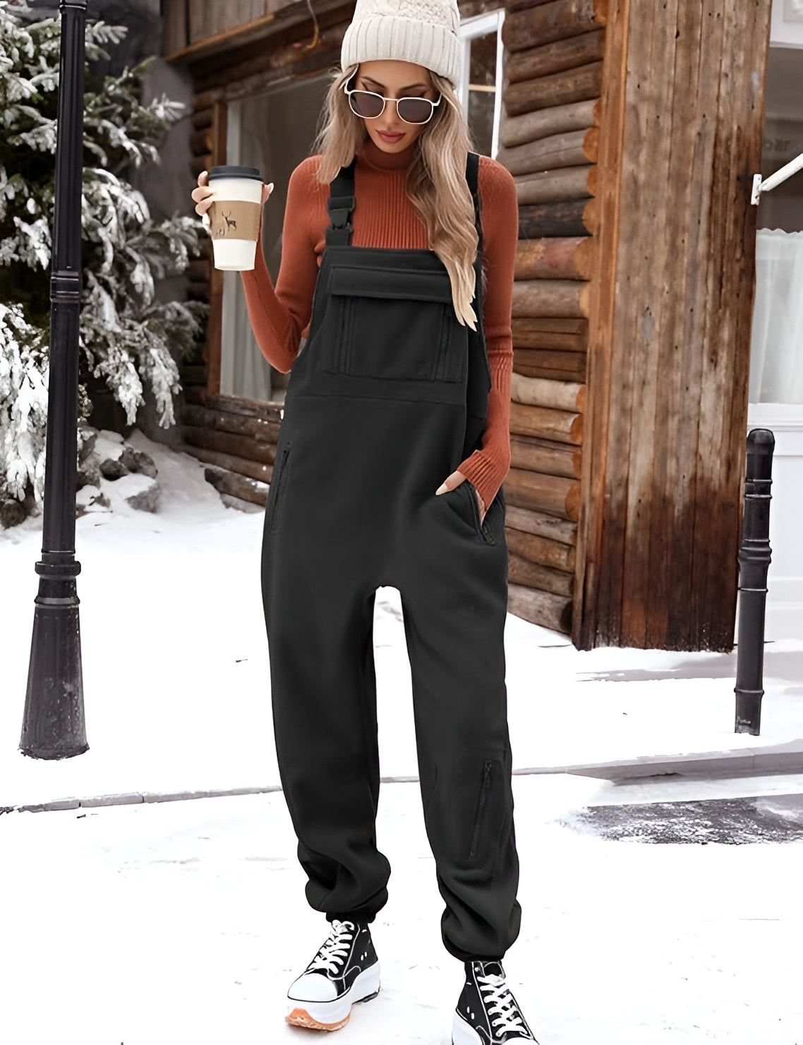 TeddyWarm™-Salopette Molletonnée Ultra-Confortable