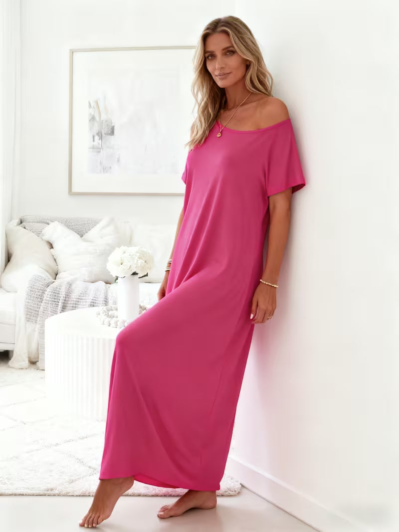 Maelisse™ — La robe maxi élégante qui se porte comme une tenue détente