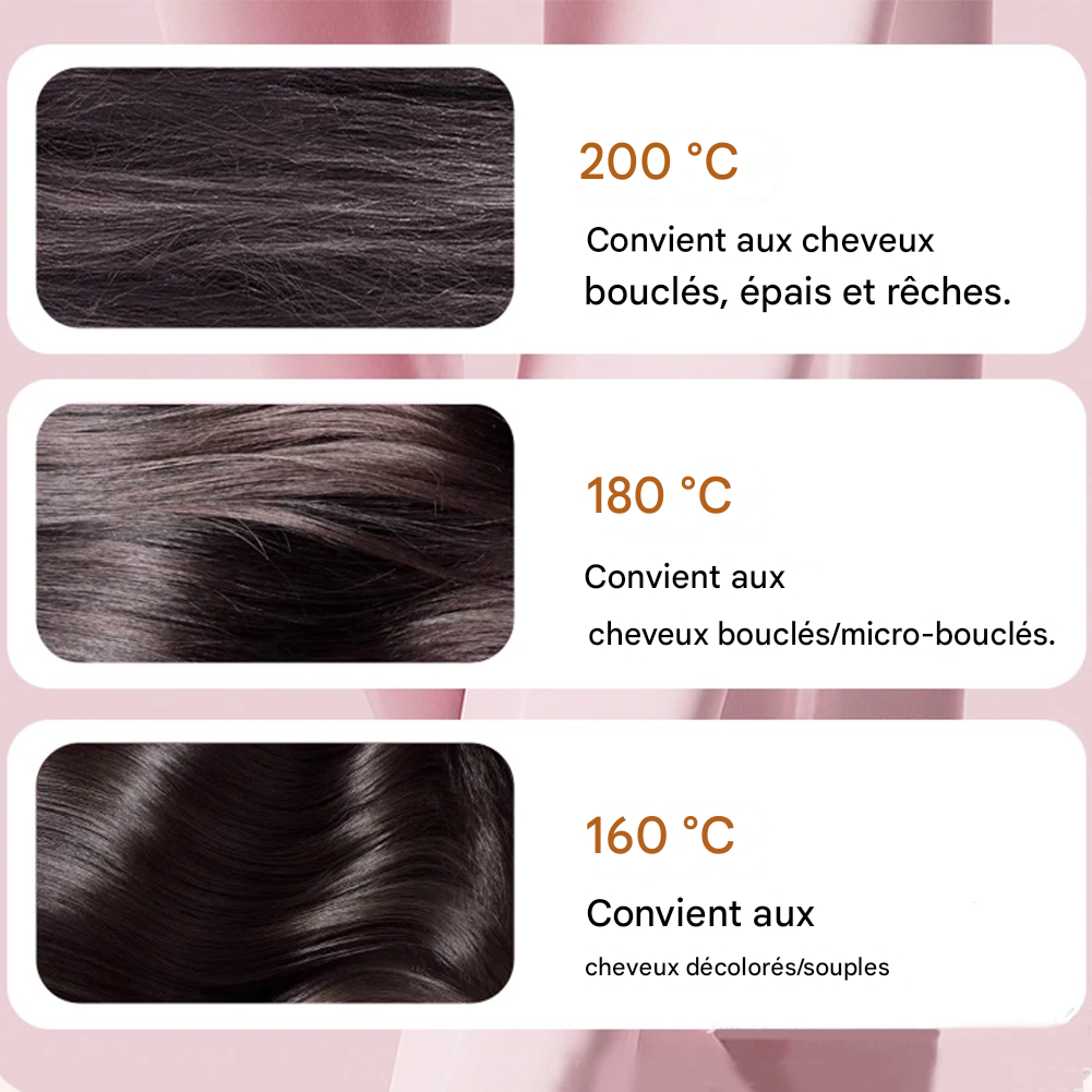 Glossy™ – Mini Peigne Lissant Sans Fil