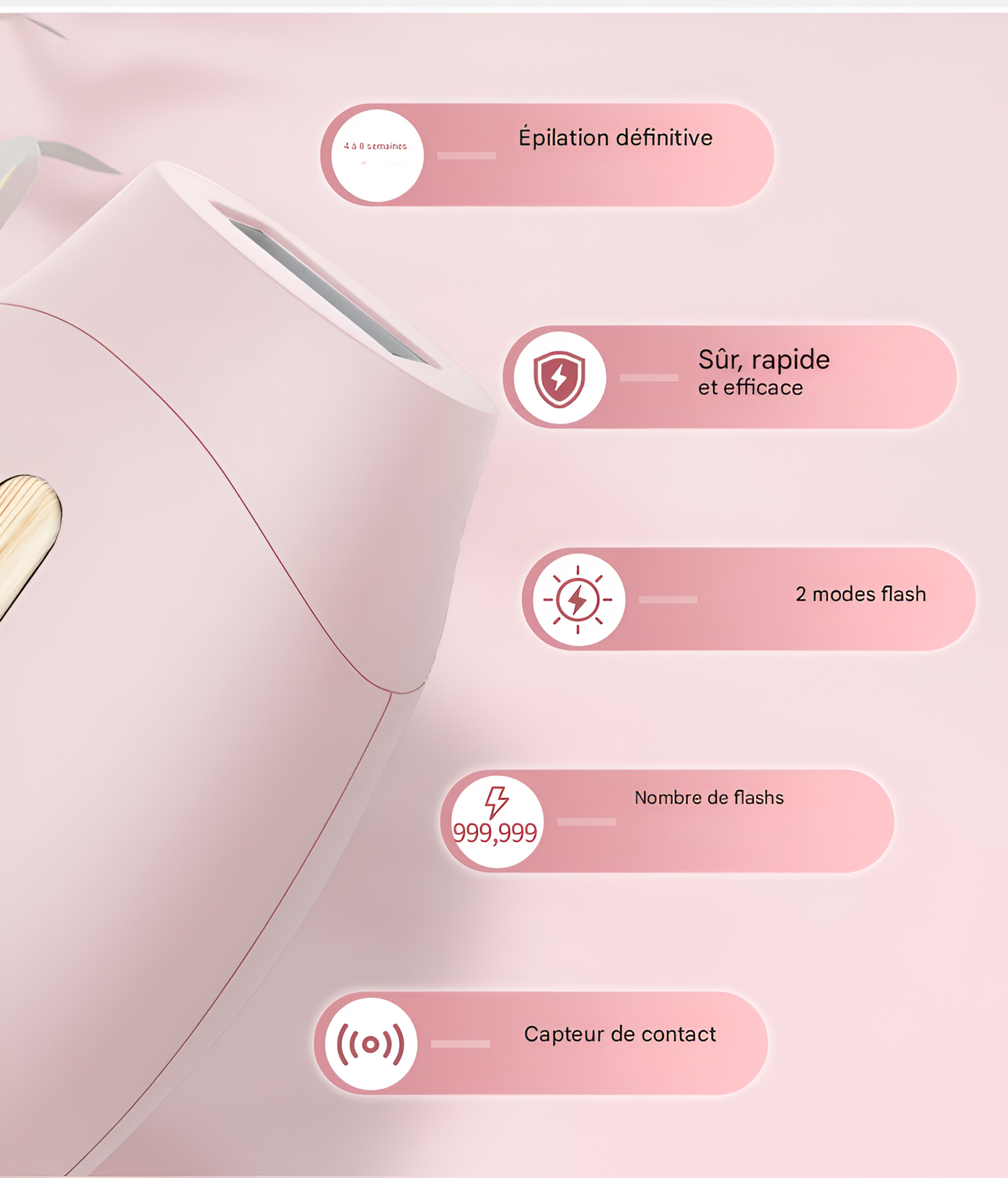 SilkPulse™ – L’Épilateur IPL Doux & Ultra-Efficace Pour Une Peau Lisse Sans Efforts