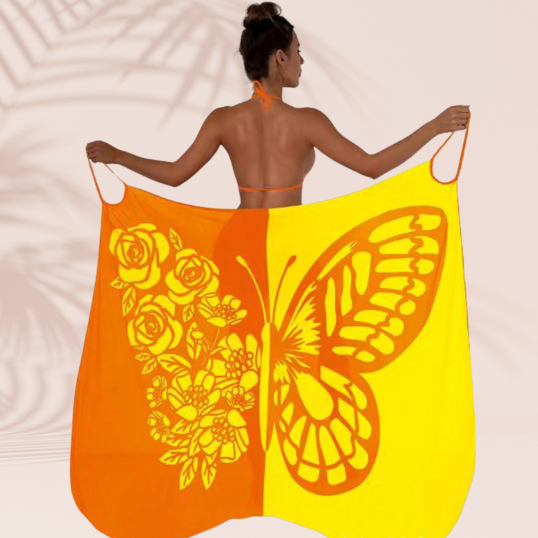 Voltive™ - Robe-Foulard Papillon | Légère, Élégante & Multi-styles