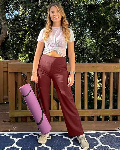 Chic™ –  Pantalon Taille Haute Confort - Élégance et Liberté