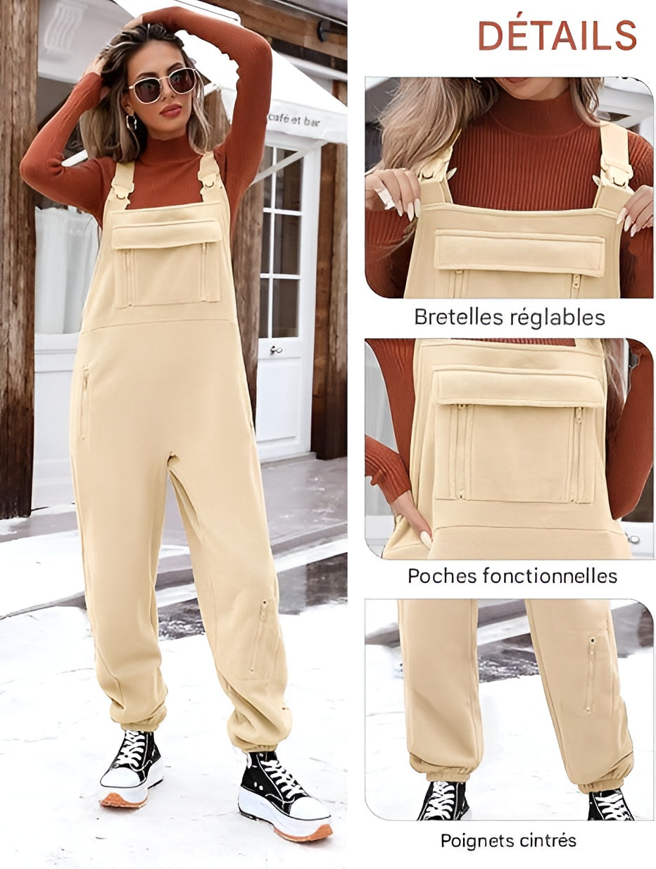 TeddyWarm™-Salopette Molletonnée Ultra-Confortable