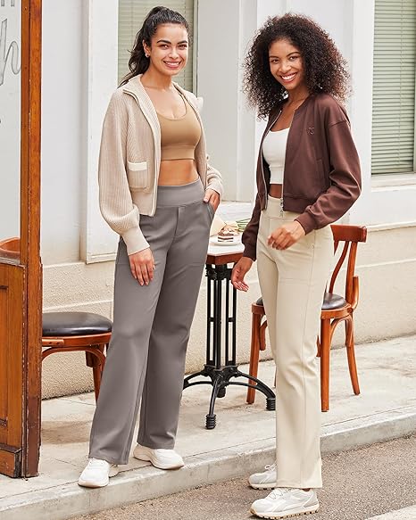 Chic™ –  Pantalon Taille Haute Confort - Élégance et Liberté