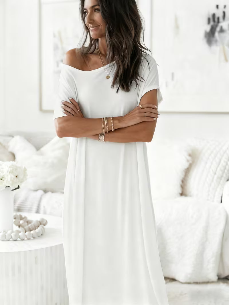 Maelisse™ — La robe maxi élégante qui se porte comme une tenue détente