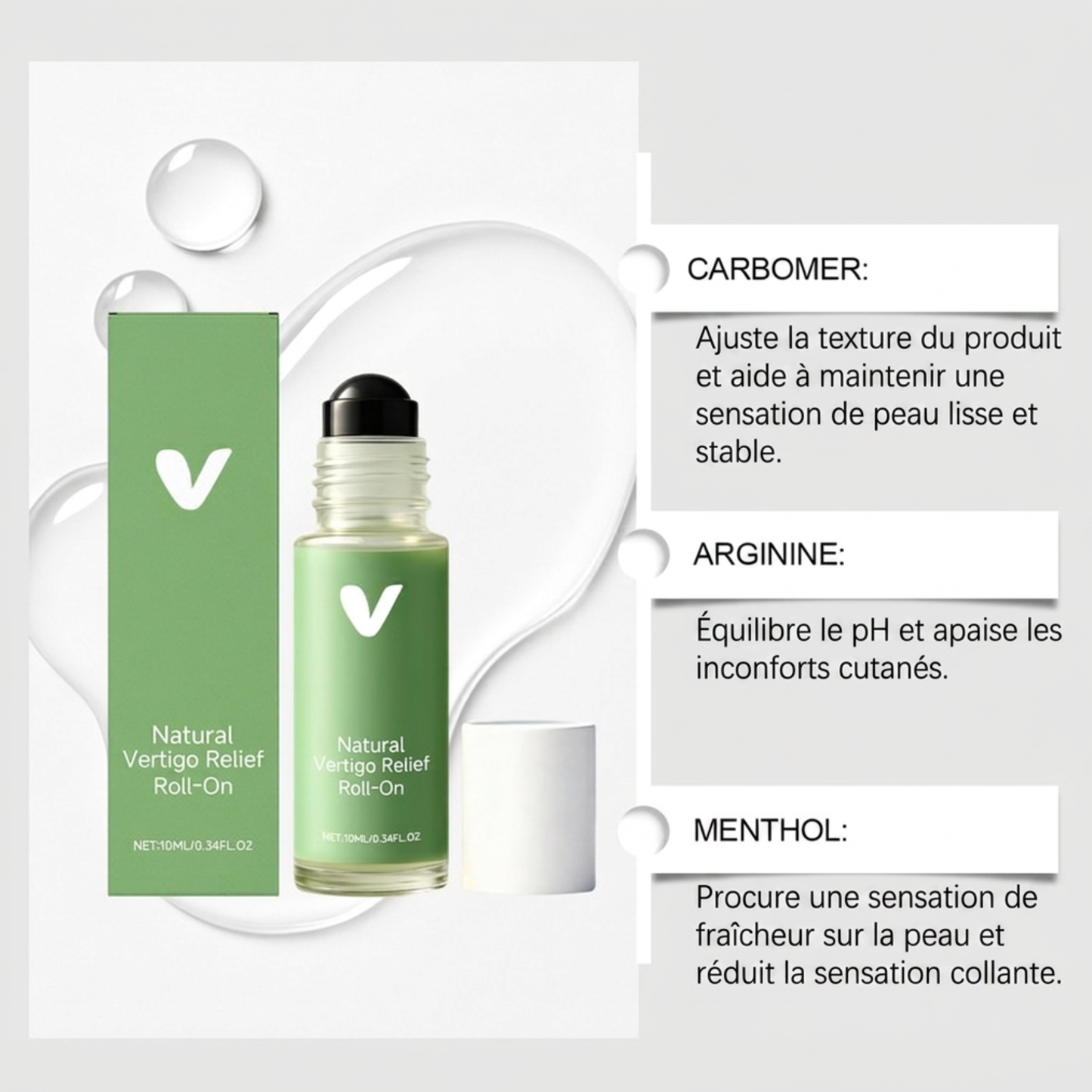 Roll‑on Équilibre Aplomb™ – Huiles essentielles apaisantes