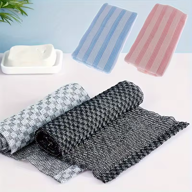 Serviette Exfoliante Longue Portée Antibactérienne