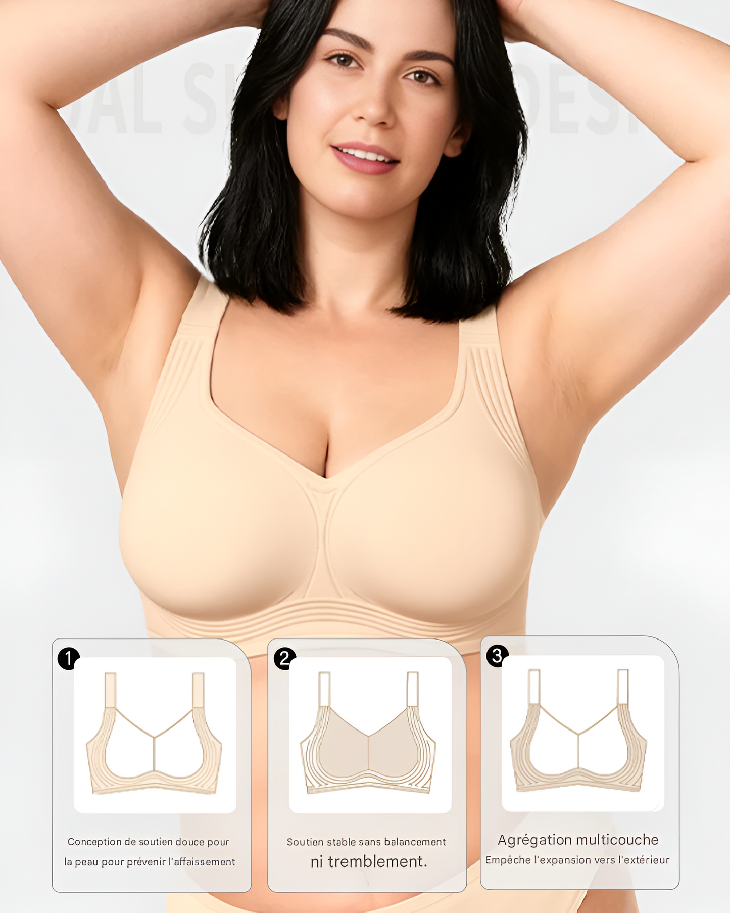 JellyLift™ – Soutien-Gorge Sans Armature à Maintien Sculptant 360°