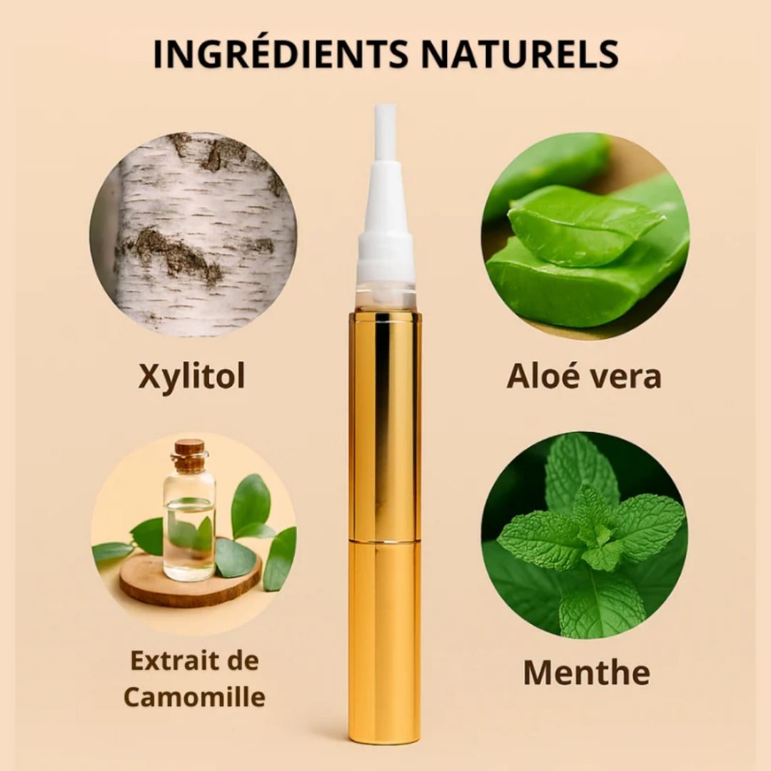 Stylo de blanchiment des dents naturel