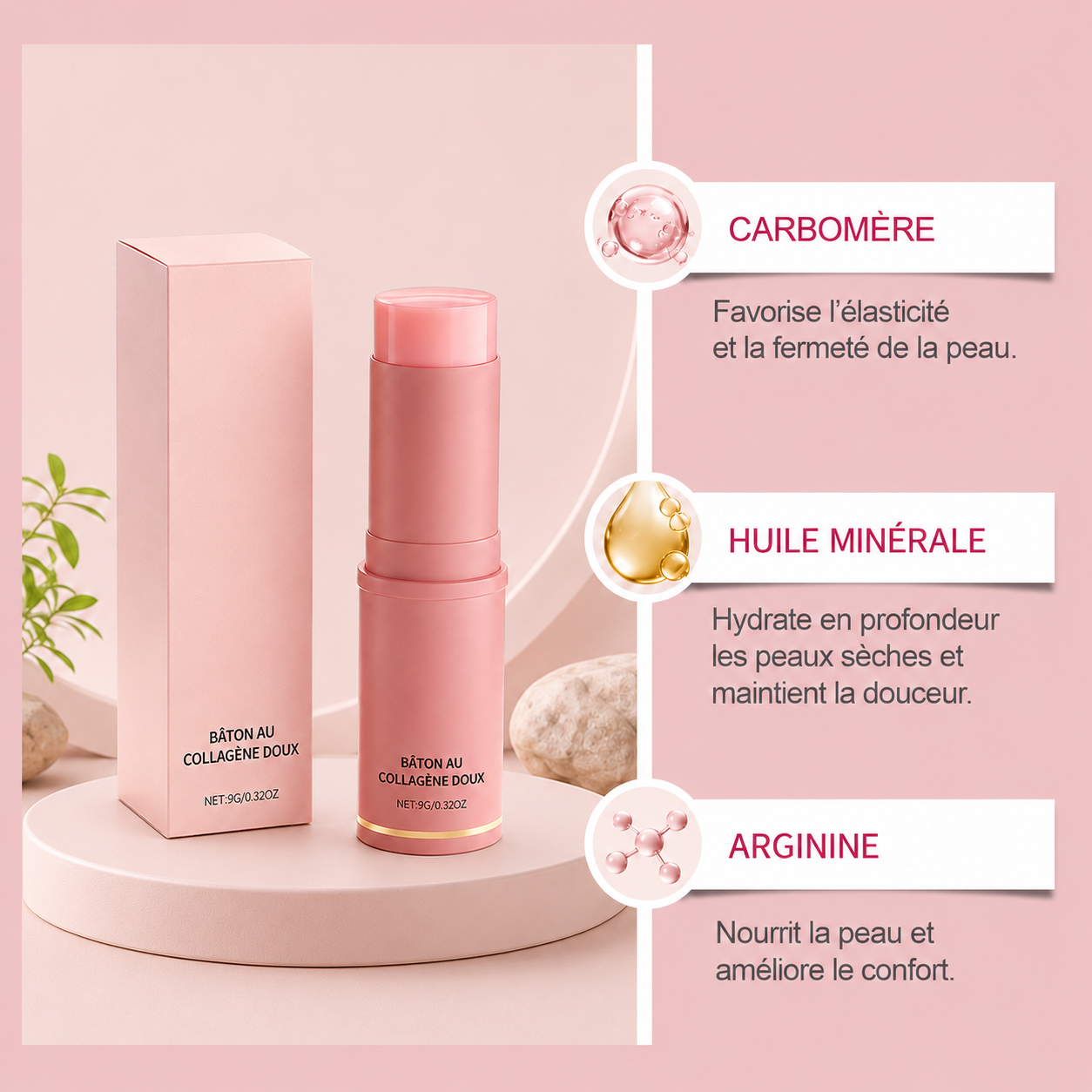 Lumine Québec™ Le Bâton Éclat — Sérum Collagène Concentré