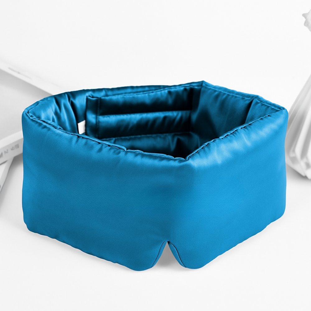 RêveSoie™ – Le Masque Doux en Soie pour un Sommeil Profond.