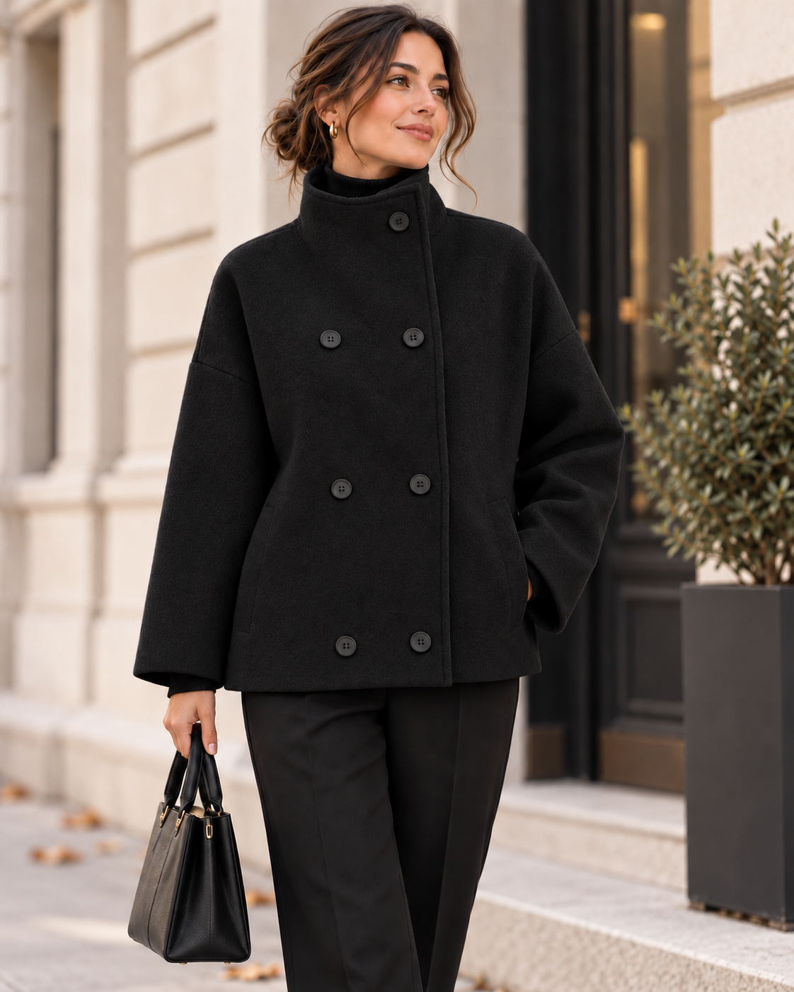 Élodie™ — Veste chaude à col montant pour femme