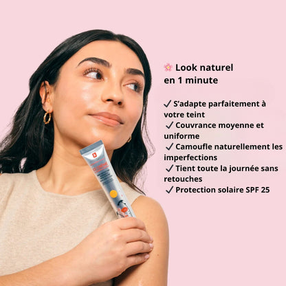 Quebecelle™ – CC Cream Éclat Naturel & Anti-Âge