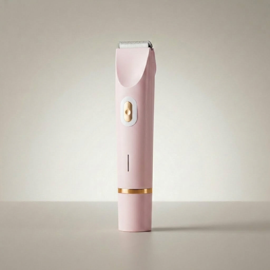 Rasoir VeluraPro 2-en-1 — Peau douce, zéro irritation, résultat pro à la maison.